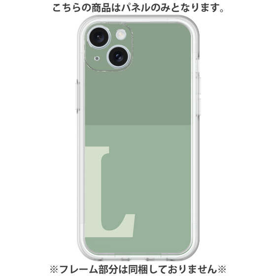 Premium Panel［ Original - initial two tone - L green ］