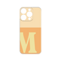 Premium Panel［ Original - initial two tone - M orange ］