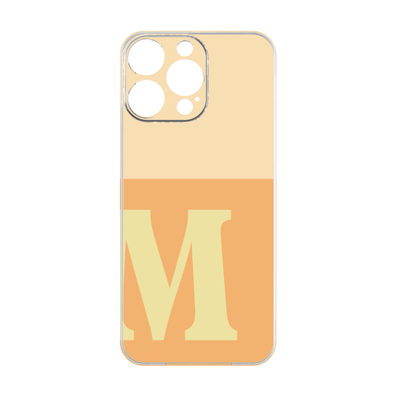 Premium Panel［ Original - initial two tone - M orange ］