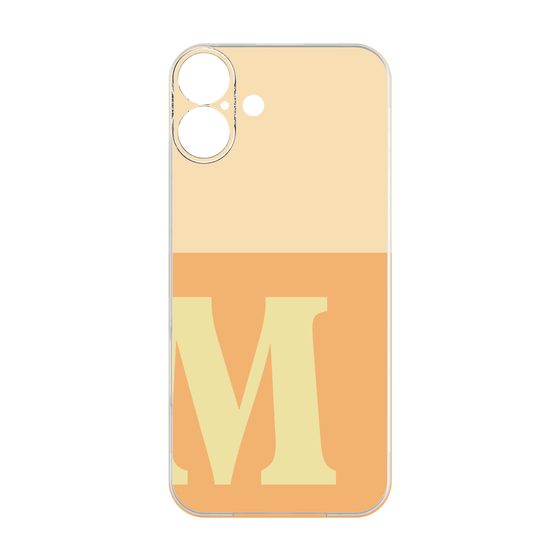 Premium Panel［ Original - initial two tone - M orange ］