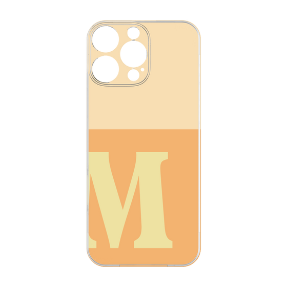 Premium Panel［ Original - initial two tone - M orange ］