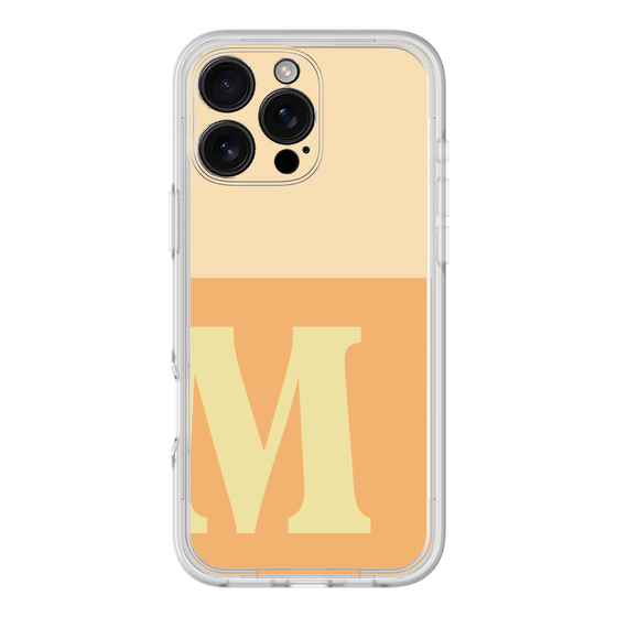 Premium Panel［ Original - initial two tone - M orange ］