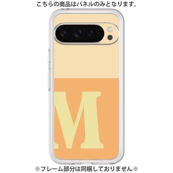 Premium Panel［ Original - initial two tone - M orange ］