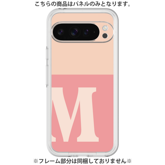 Premium Panel［ Original - initial two tone - M pink ］