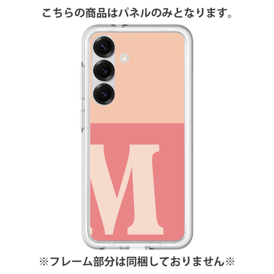 Premium Panel［ Original - initial two tone - M pink ］