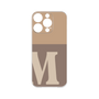 Premium Panel［ Original - initial two tone - M brown ］