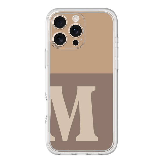 Premium Panel［ Original - initial two tone - M brown ］