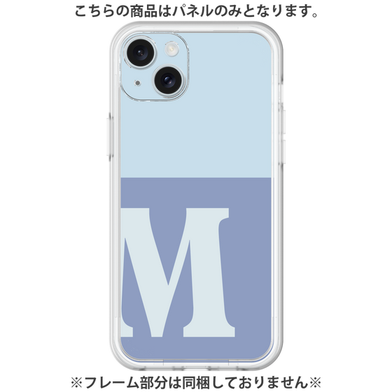 Premium Panel［ Original - initial two tone - M blue ］