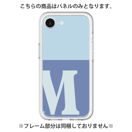 Premium Panel［ Original - initial two tone - M blue ］