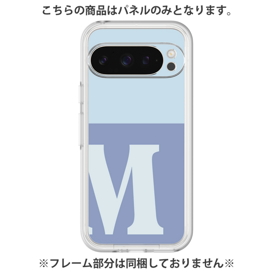 Premium Panel［ Original - initial two tone - M blue ］