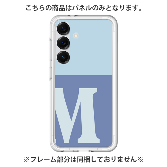 Premium Panel［ Original - initial two tone - M blue ］
