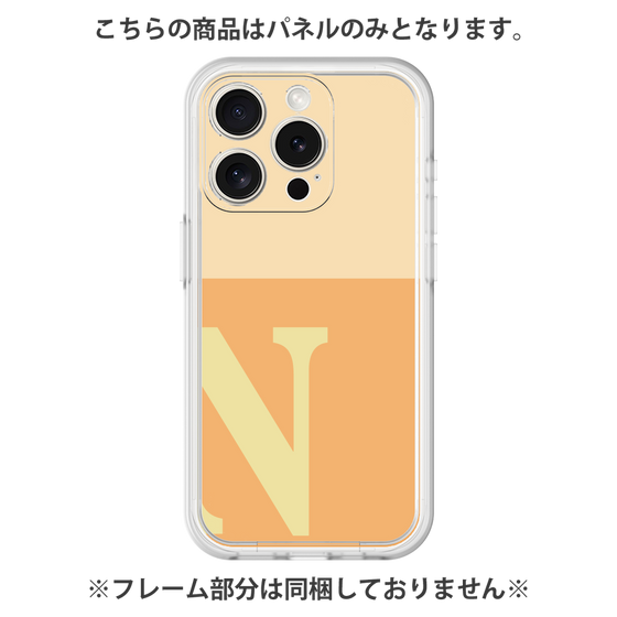 Premium Panel［ Original - initial two tone - N orange ］