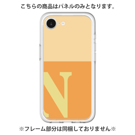Premium Panel［ Original - initial two tone - N orange ］