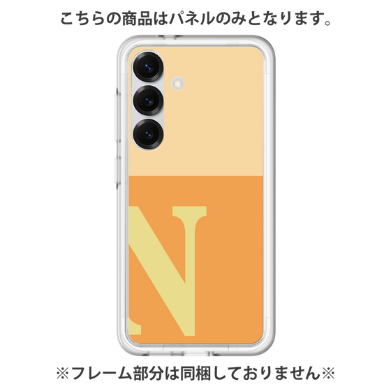 Premium Panel［ Original - initial two tone - N orange ］
