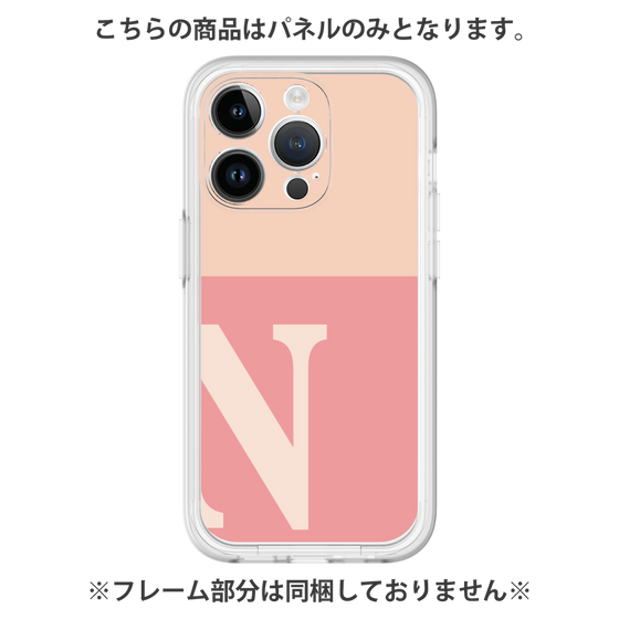 Premium Panel［ Original - initial two tone - N pink ］