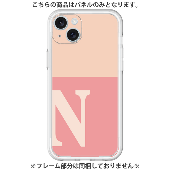 Premium Panel［ Original - initial two tone - N pink ］