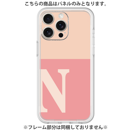 Premium Panel［ Original - initial two tone - N pink ］