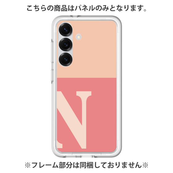 Premium Panel［ Original - initial two tone - N pink ］