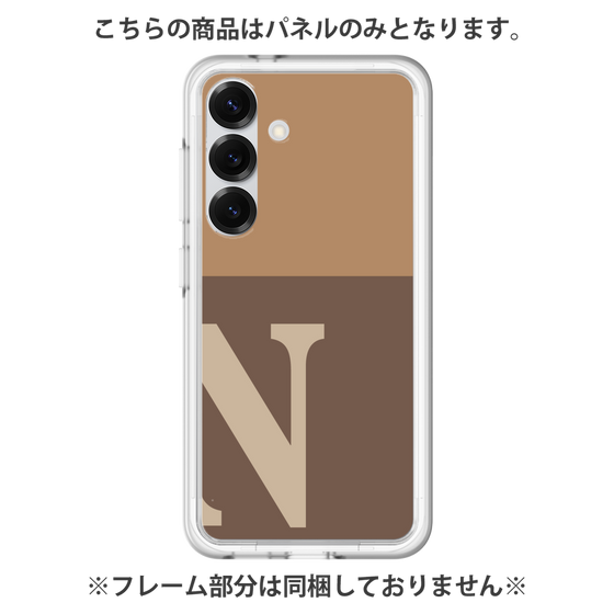 Premium Panel［ Original - initial two tone - N brown ］