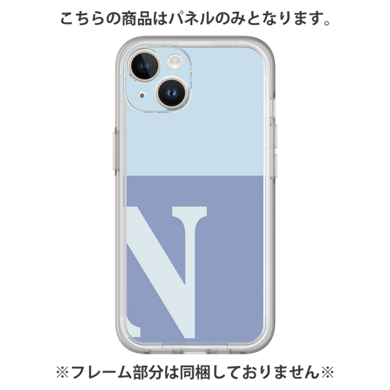 Premium Panel［ Original - initial two tone - N blue ］