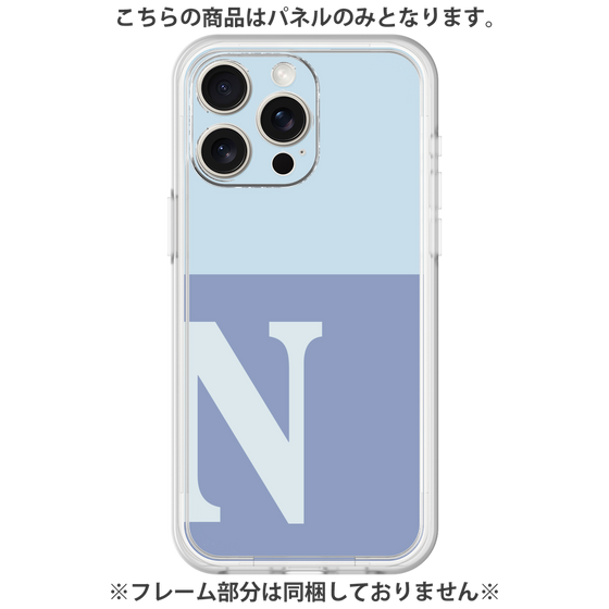 Premium Panel［ Original - initial two tone - N blue ］