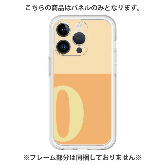 Premium Panel［ Original - initial two tone - O orange ］