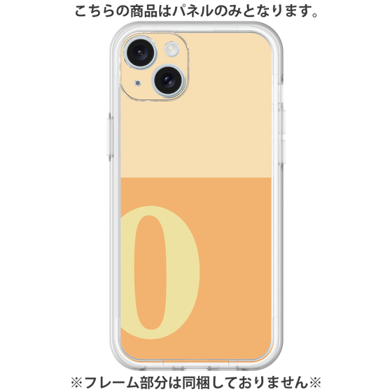 Premium Panel［ Original - initial two tone - O orange ］