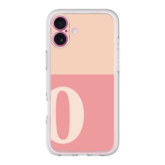 Premium Panel［ Original - initial two tone - O pink ］