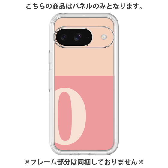 Premium Panel［ Original - initial two tone - O pink ］