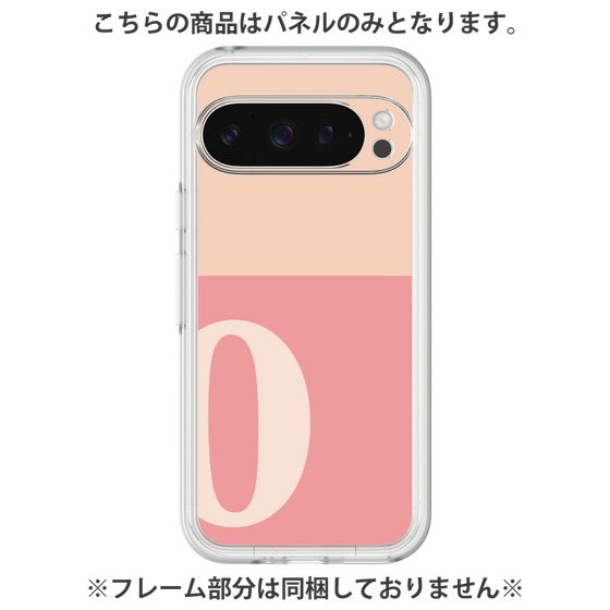 Premium Panel［ Original - initial two tone - O pink ］