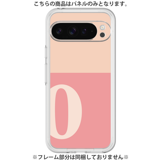 Premium Panel［ Original - initial two tone - O pink ］