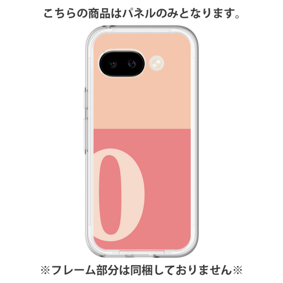 Premium Panel［ Original - initial two tone - O pink ］