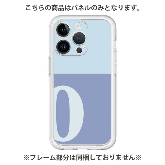 Premium Panel［ Original - initial two tone - O blue ］