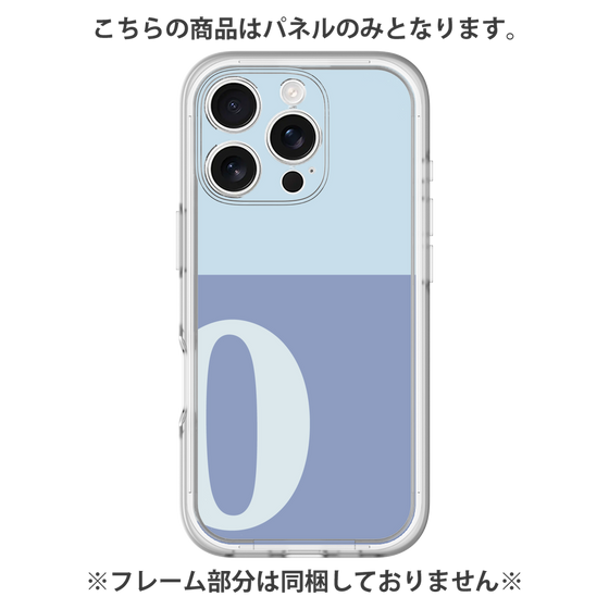 Premium Panel［ Original - initial two tone - O blue ］
