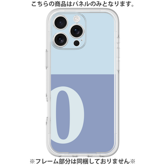 Premium Panel［ Original - initial two tone - O blue ］