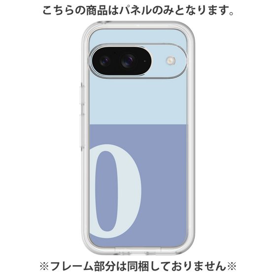 Premium Panel［ Original - initial two tone - O blue ］