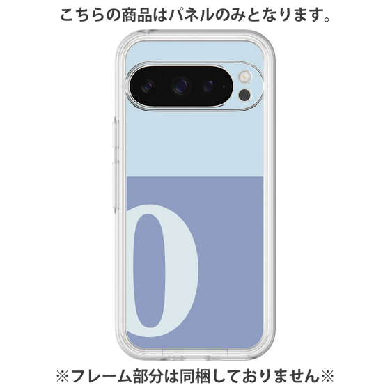 Premium Panel［ Original - initial two tone - O blue ］