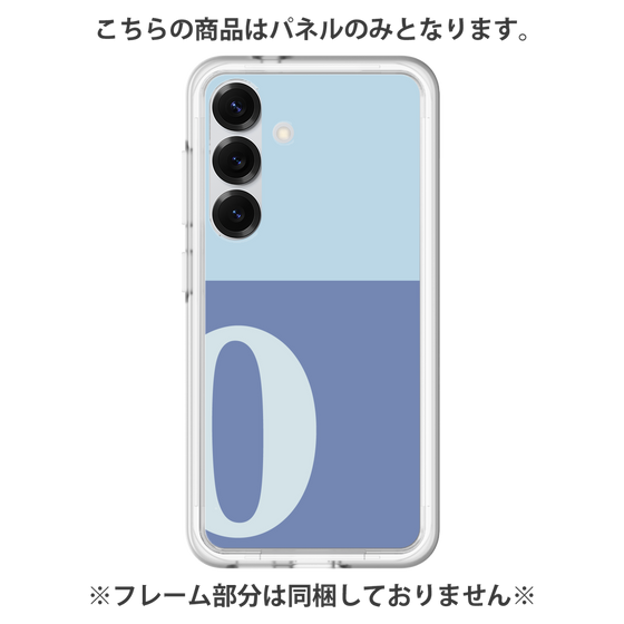 Premium Panel［ Original - initial two tone - O blue ］