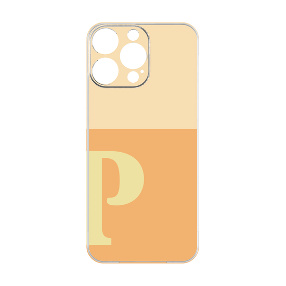 Premium Panel［ Original - initial two tone - P orange ］