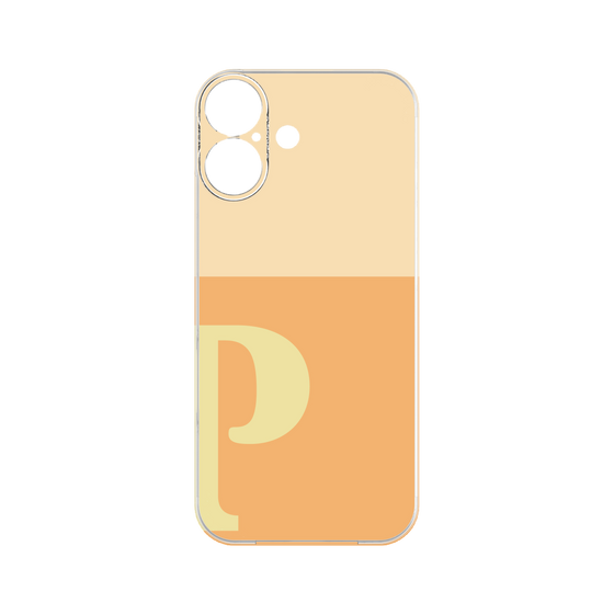 Premium Panel［ Original - initial two tone - P orange ］