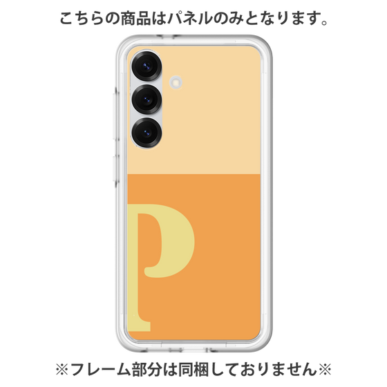 Premium Panel［ Original - initial two tone - P orange ］