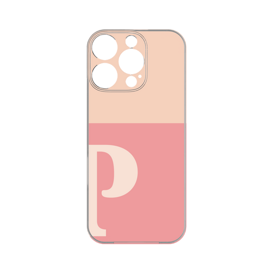 Premium Panel［ Original - initial two tone - P pink ］