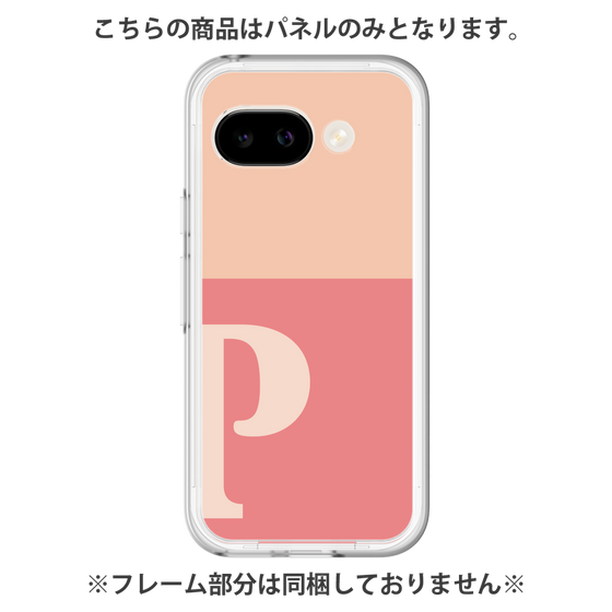 Premium Panel［ Original - initial two tone - P pink ］