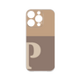 Premium Panel［ Original - initial two tone - P brown ］