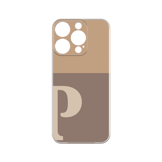 Premium Panel［ Original - initial two tone - P brown ］