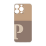 Premium Panel［ Original - initial two tone - P brown ］