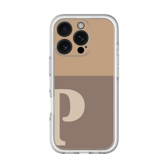 Premium Panel［ Original - initial two tone - P brown ］