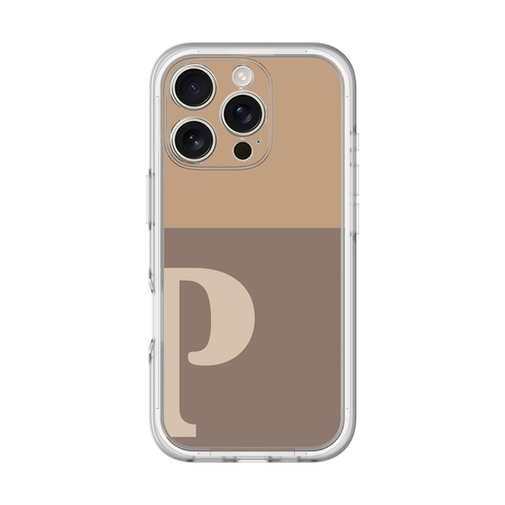 Premium Panel［ Original - initial two tone - P brown ］