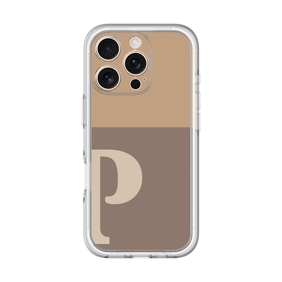 Premium Panel［ Original - initial two tone - P brown ］
