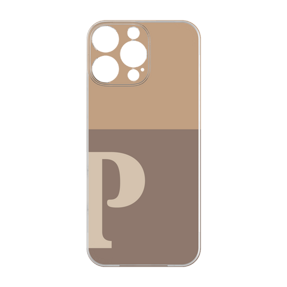 Premium Panel［ Original - initial two tone - P brown ］